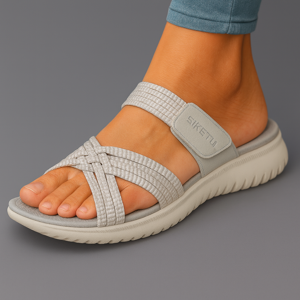 Lina Sandales Orthopédiques Confortables à Enfiler
